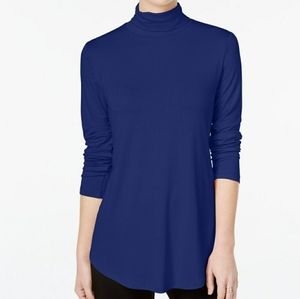 Jm Collection Turtleneck Top, Large